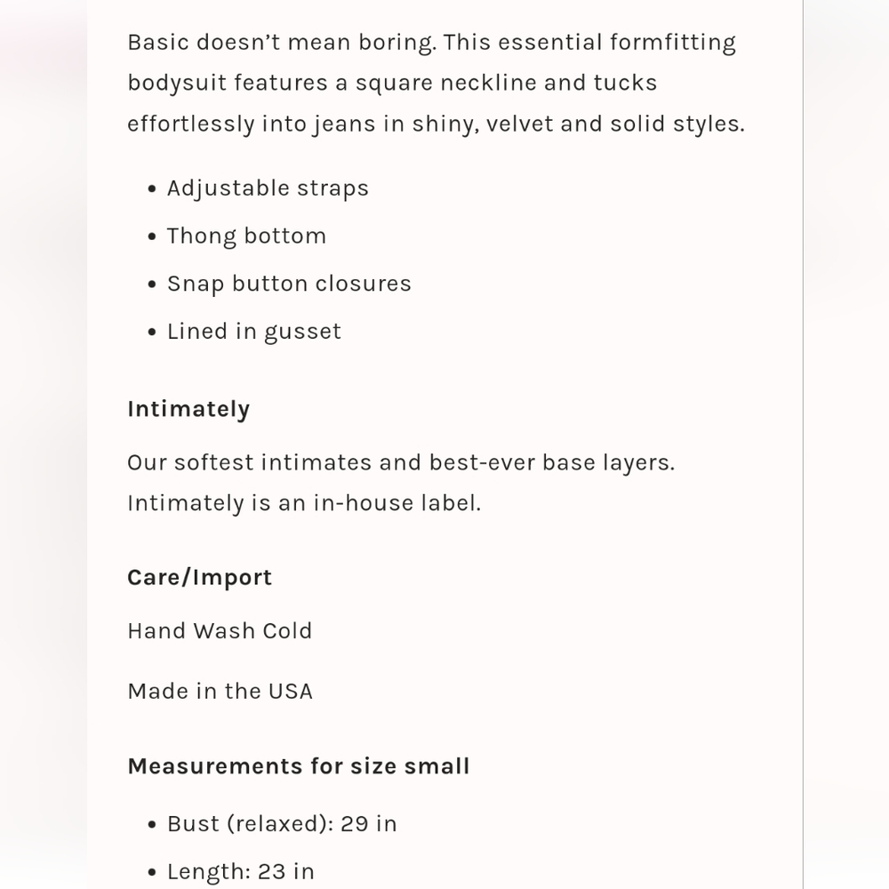 Intimately Free People Basic Bodysuit. - image 6